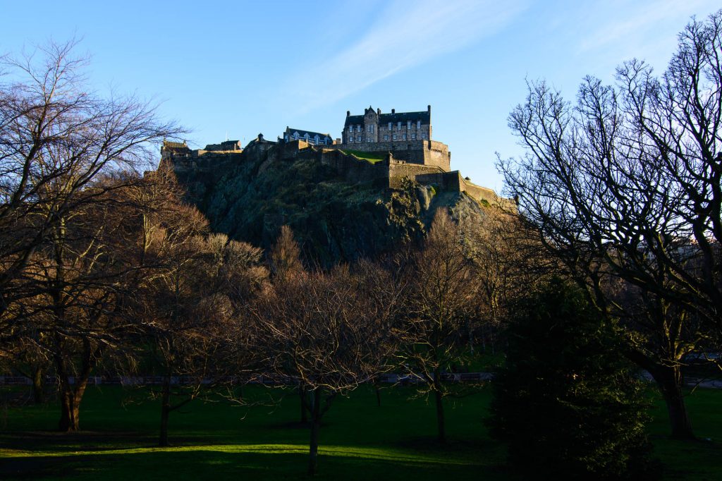 Edinburgh Castle Sunset